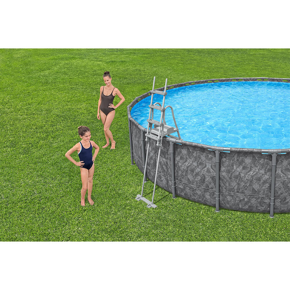 Bestway APX 365 Above Ground Pool Set Ro und 6.10 m x 1.32 m 6/7