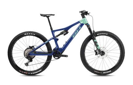 Bicicleta eléctrica Bh Ilynx Trail Carbon 8.7 (2026)azul-verde