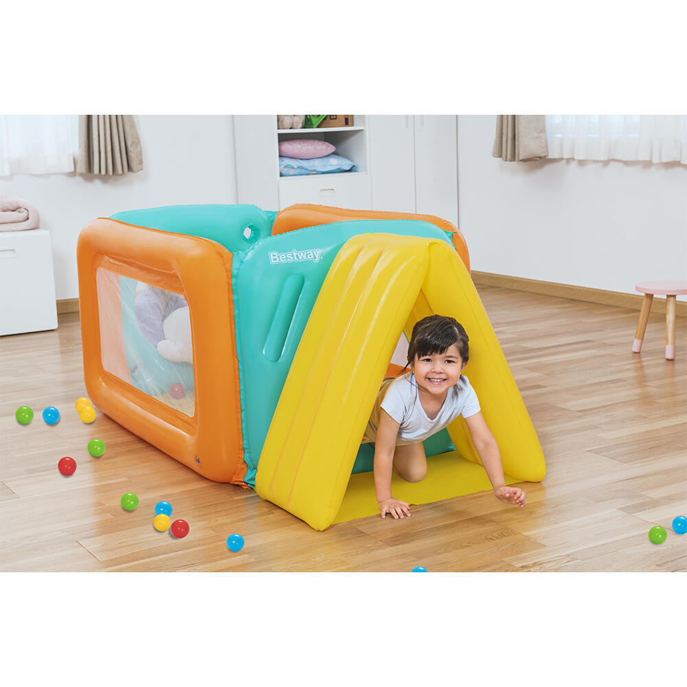 Bestway Tunneltopia Inflatable Ball Pit with 25 Play Balls 178 x 91 x 70 cm 5/7