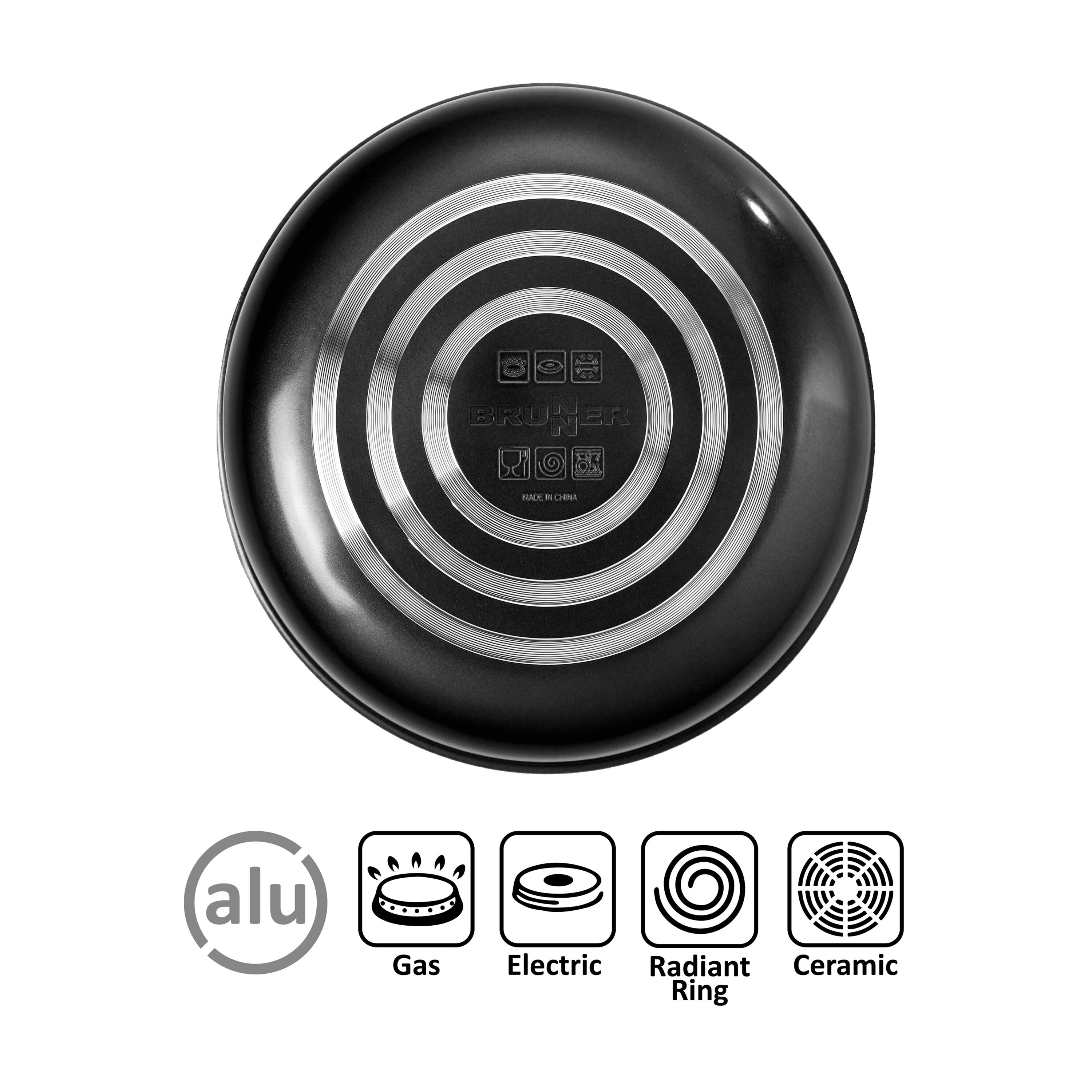 Brunner Pirate Pot 5 - Set 2 padelle Ø20/Ø24 antiaderente 6/7