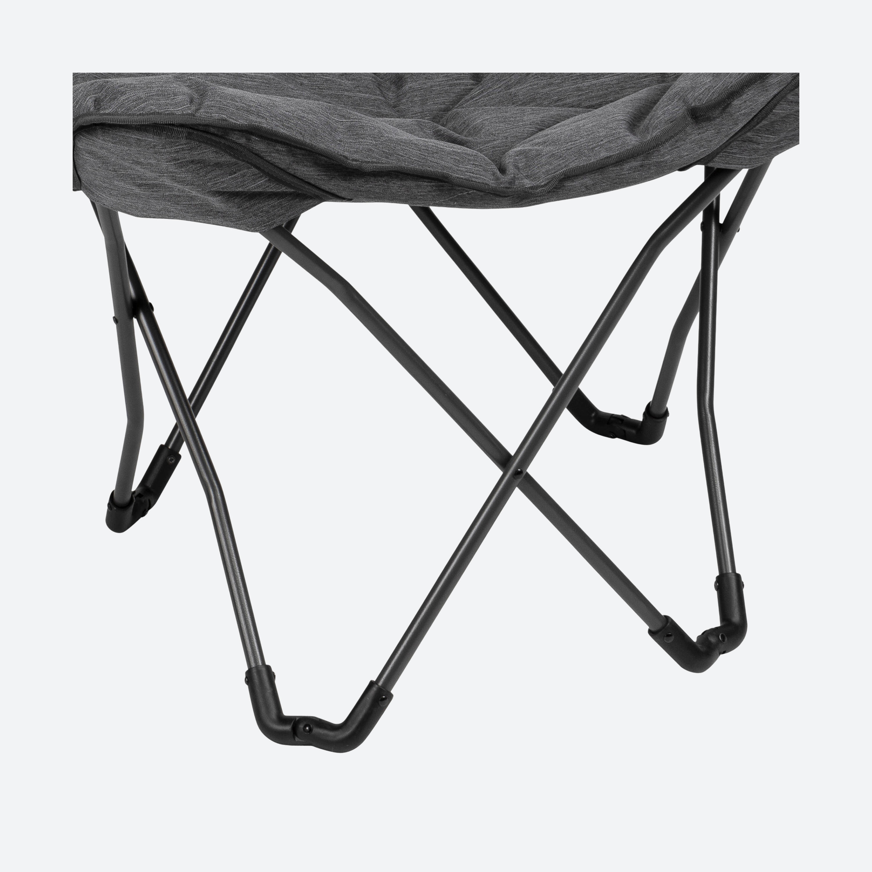 Brunner Sedia Pieghevole Action Vivavita Lounger Grigio 2/3