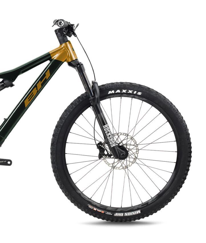 Bicicleta eléctrica Bh Ilynx Trail 8.0 (2026)verde-naranja 2/3