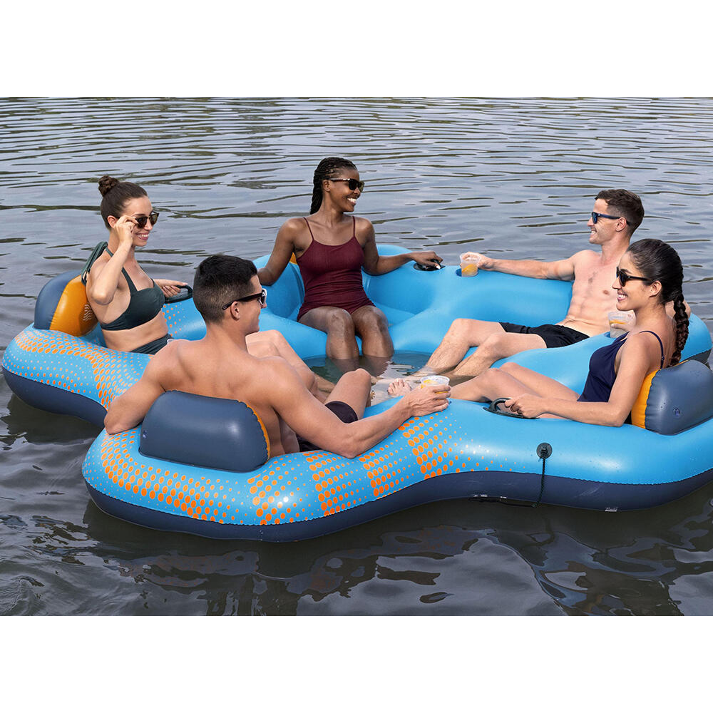 Bestway Hydro Force Badeinsel Day Drifte r für 5 Personen 279 cm 2/7