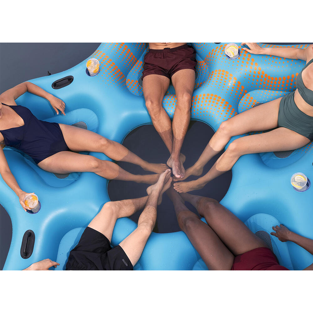 Bestway Hydro Force Badeinsel Day Drifte r für 5 Personen 279 cm 6/7