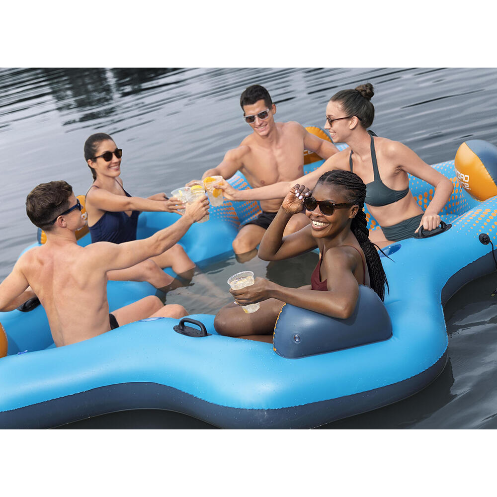 Bestway Hydro Force Badeinsel Day Drifte r für 5 Personen 279 cm 5/7