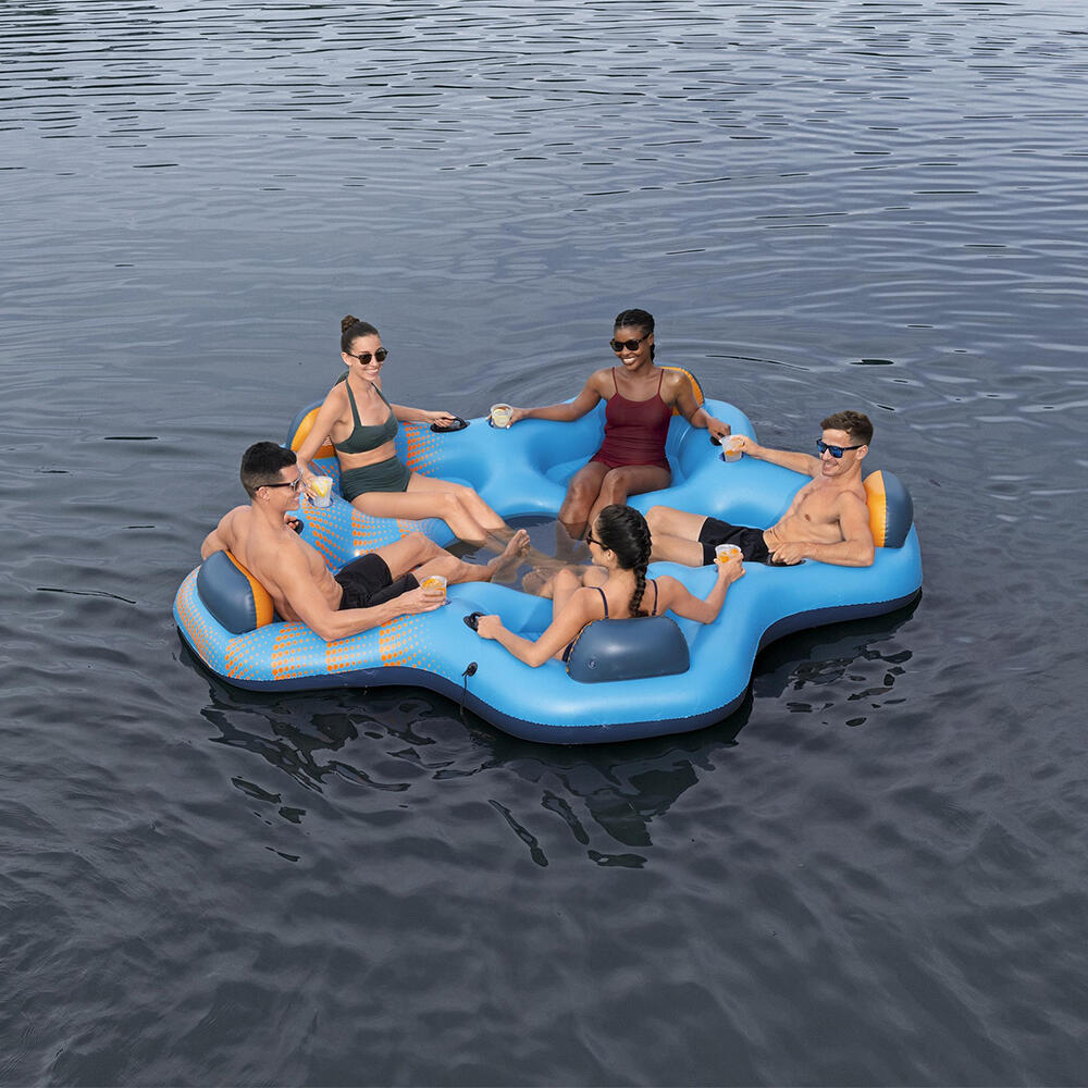 Bestway Hydro Force Badeinsel Day Drifte r für 5 Personen 279 cm 4/7