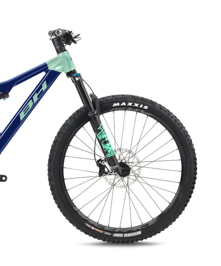 Bicicleta eléctrica Bh Ilynx Trail 8.1 (2026)azul-verde 2/3