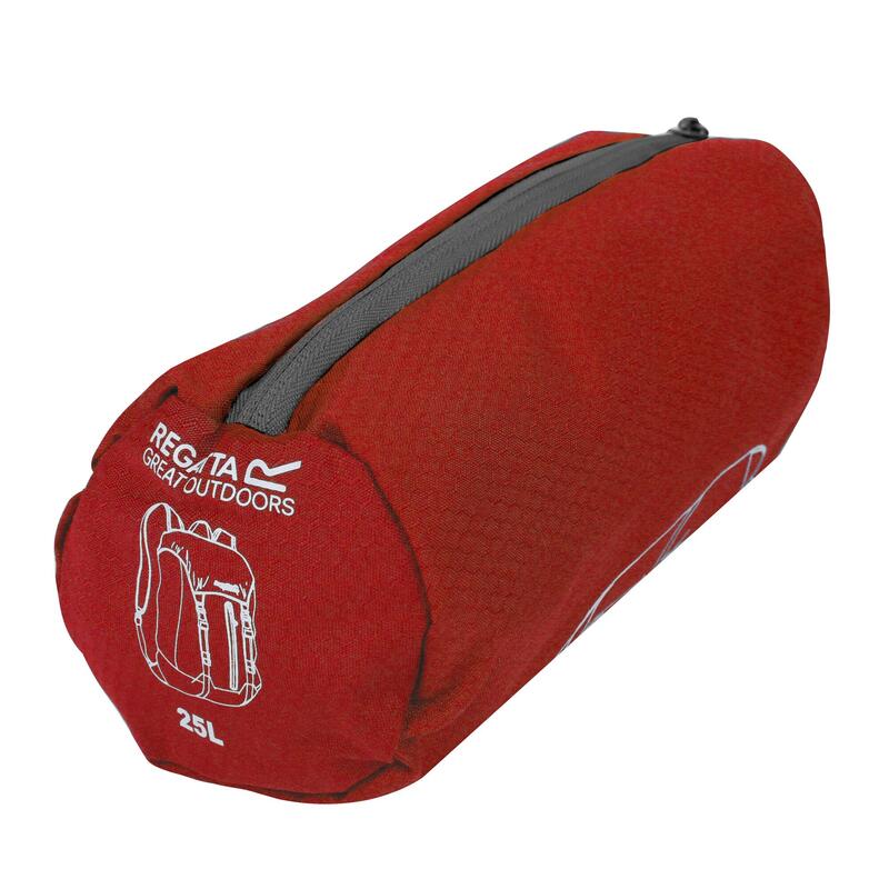 Easypack compacte uniseks wandelrugzak van 25l voor volwassenen - Rood