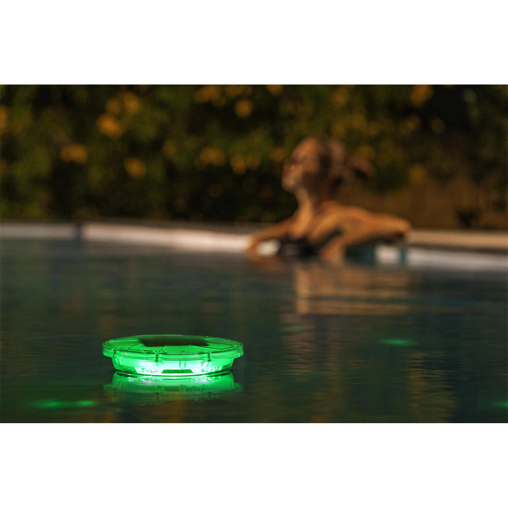 Dosatore per cloro Bestway SolarGlow con  led a 4 colori 3/7