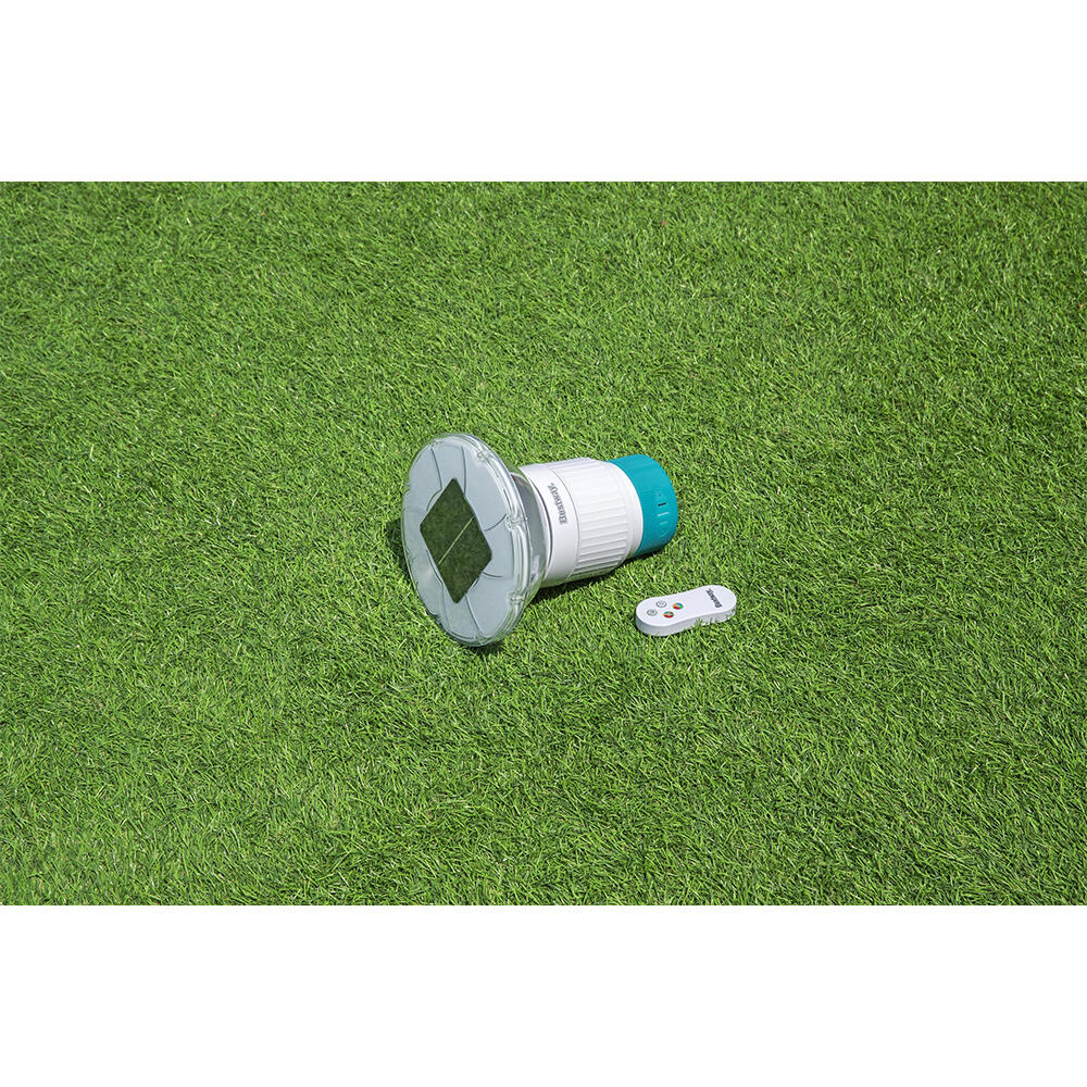 Dosatore per cloro Bestway SolarGlow con  led a 4 colori 4/7