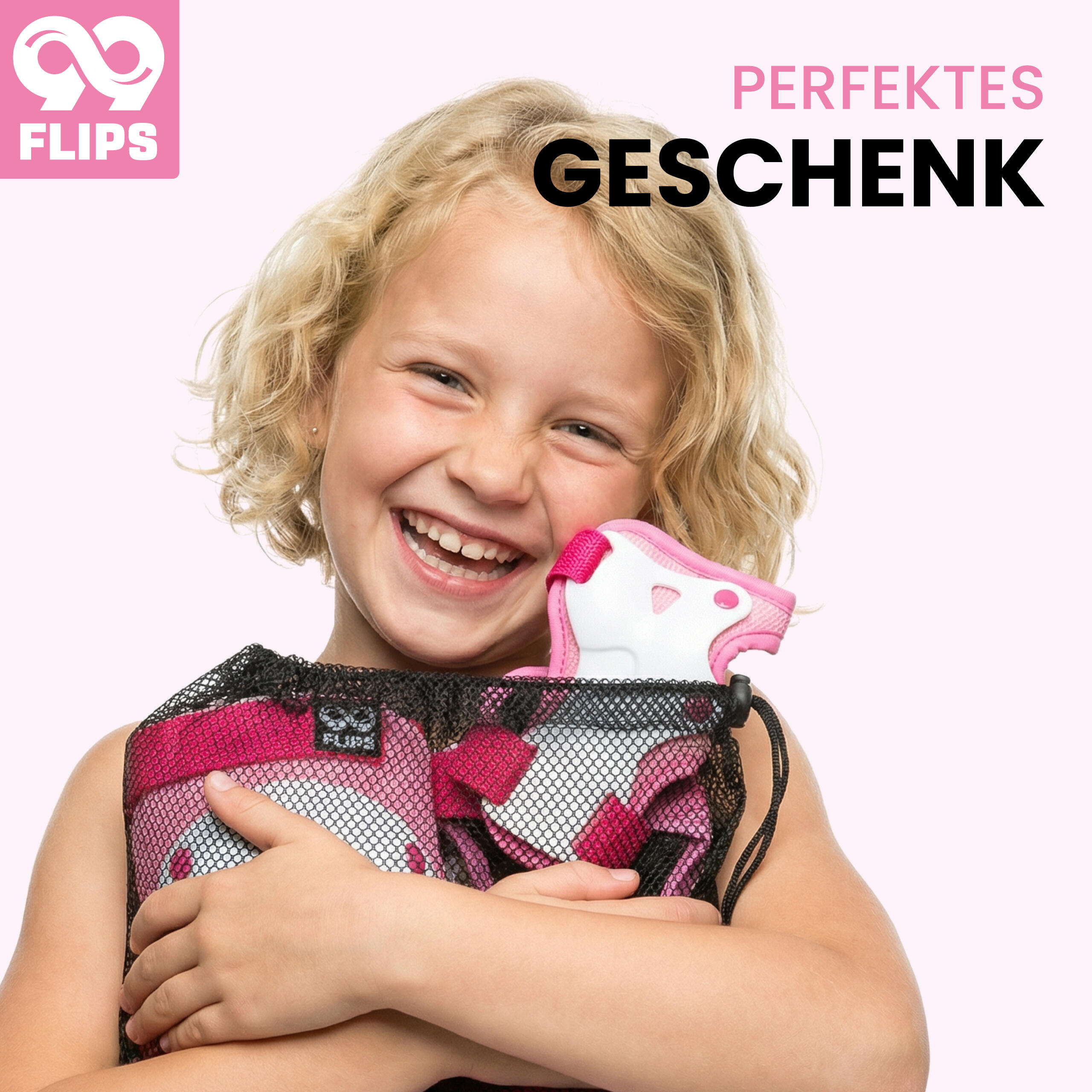 Protezioni Pattini Bambina Ginocchiere Bambini - Set Protezione Skate Bambino 6/6