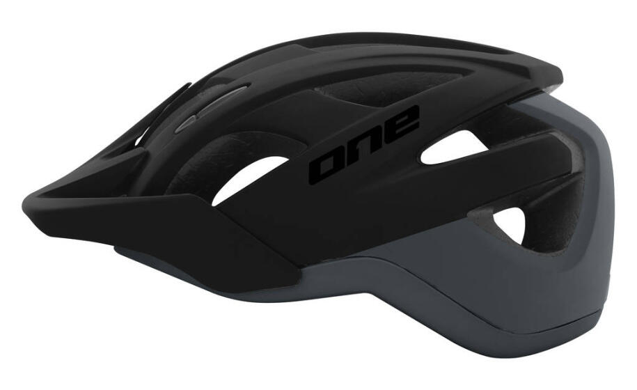 ONE Trail Pro Helm S/M (55-58 cm) Schwarz/Grau 3/6