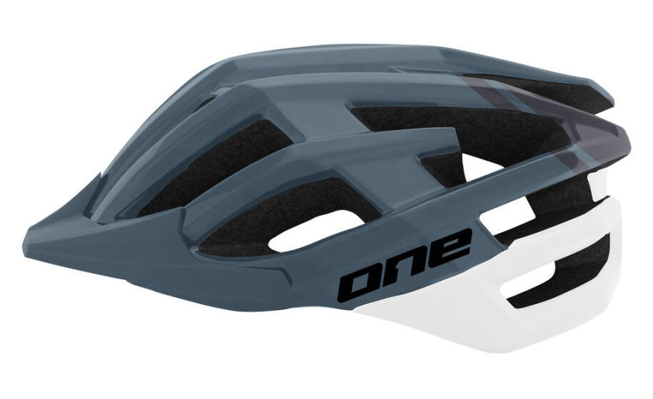 Casque ONE One MTB Race M L (57-61) Gris Blanc 3/6