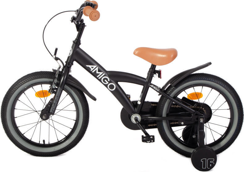 AMIGO Vélo garçon Thunder 16 Pouces 23,5 cm Garçon Frein à rétropédalage 3/7
