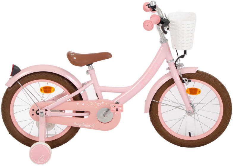 Perfect 16 Inch 23,5 cm Meisjes Terugtraprem Roze 3/7