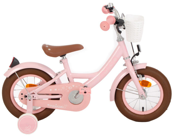 AMIGO Vélo fille Perfect 12 Pouces 21 cm Fille Frein à rétropédalage Rose 3/7