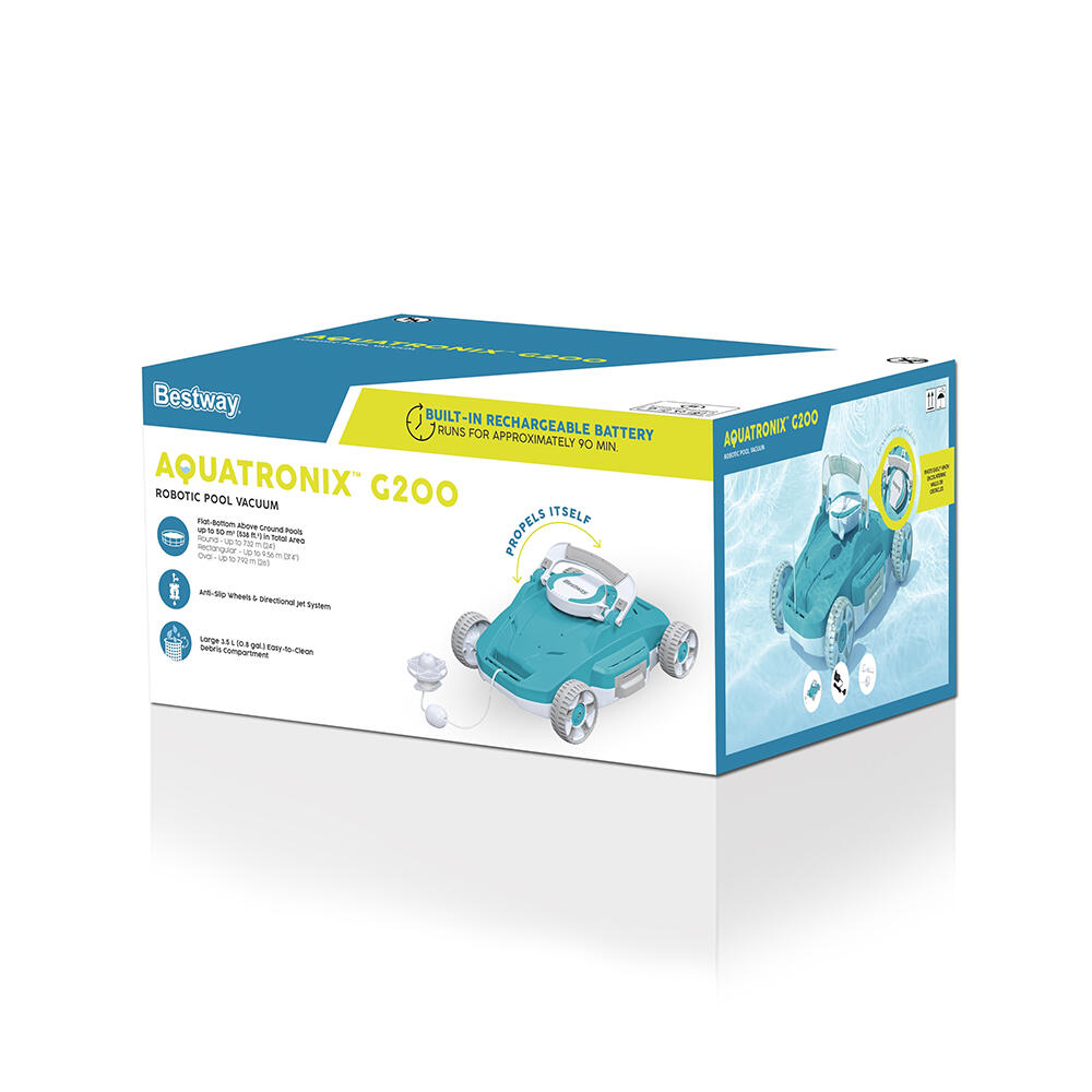 Zwembadrobot Aquatronix draadloos met accu G200 3/7