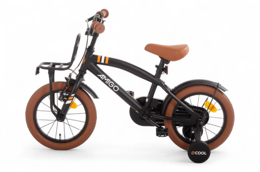 2Cool 14 Inch Jongens Terugtraprem Zwart 3/7
