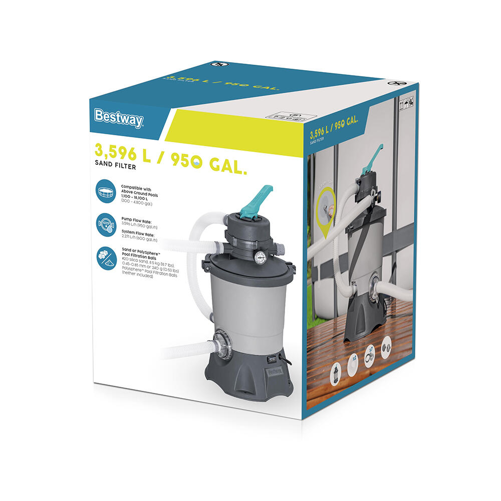 Bestway Sandfilteranlage 3.596 l/h 4/7