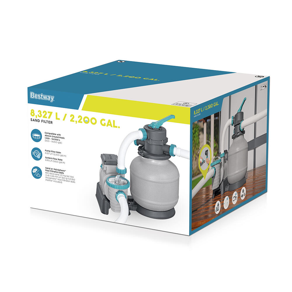 Bestway Sandfilteranlage 8.327 l/h 4/7