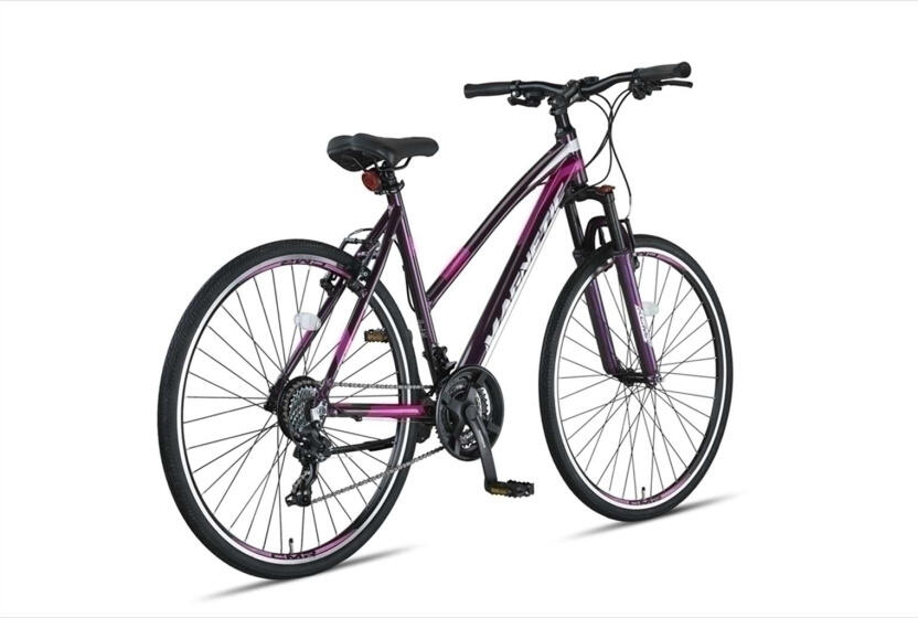 Altec Magnetic Trekking V-Brakes Ladies 28 pouces 52 cm gris / rose 3/6