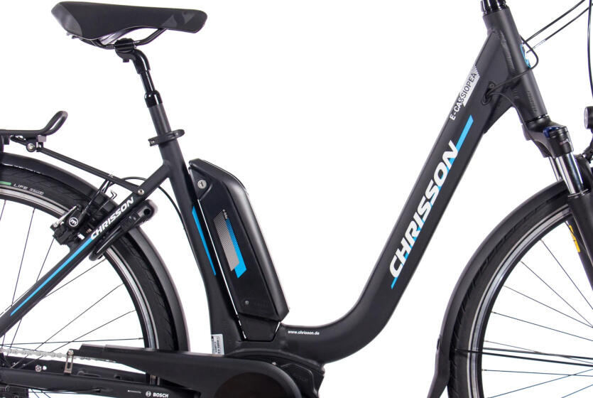 Chrisson Elektrische stadträder E-Cassiopea 28 Zoll 50 cm Damen 7G Felgenbremse 3/7