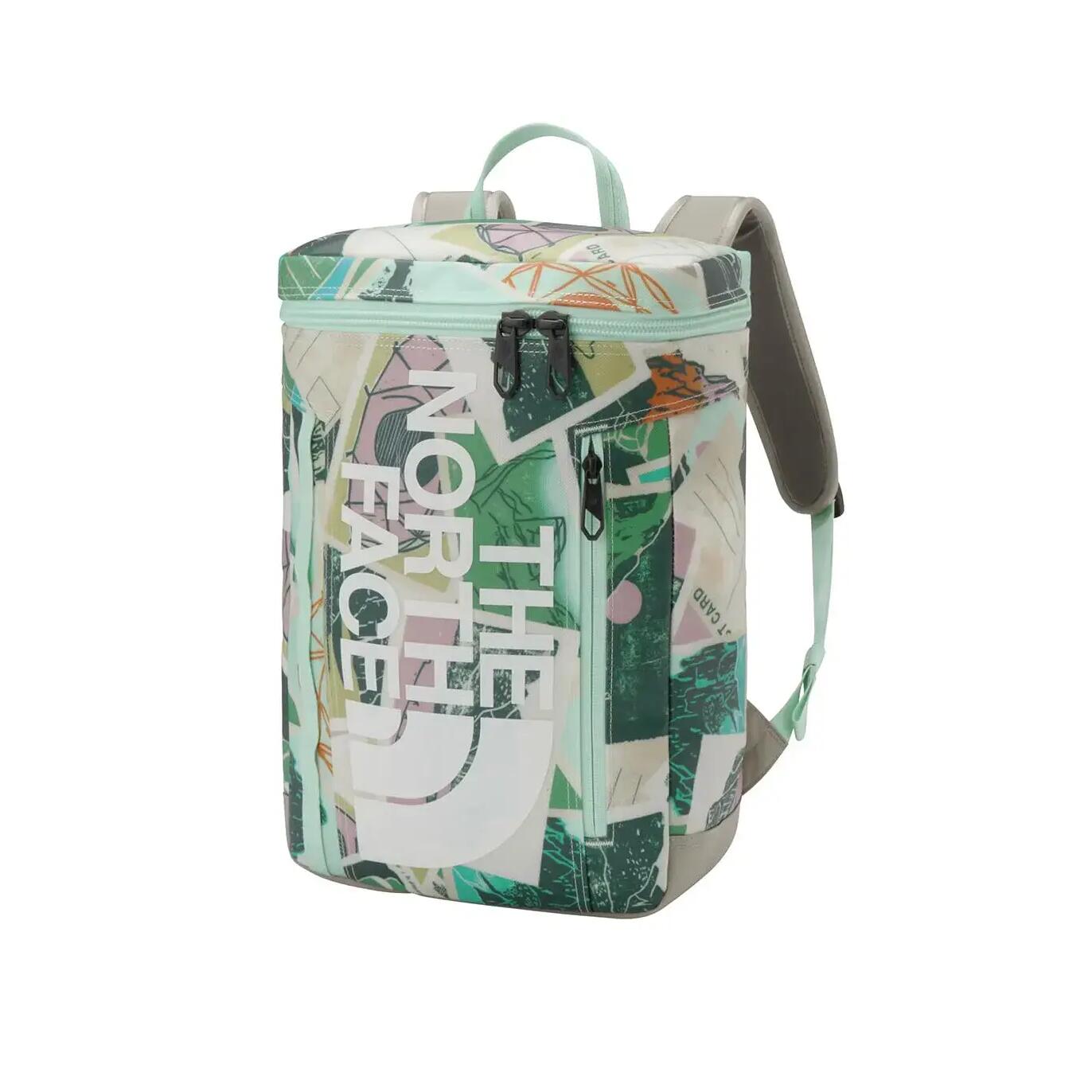 ね*む様 新品THE NORTH FACE FOREST PRINT FUSE The North Face Fuse Box Youth Backpack 21L - Postcard