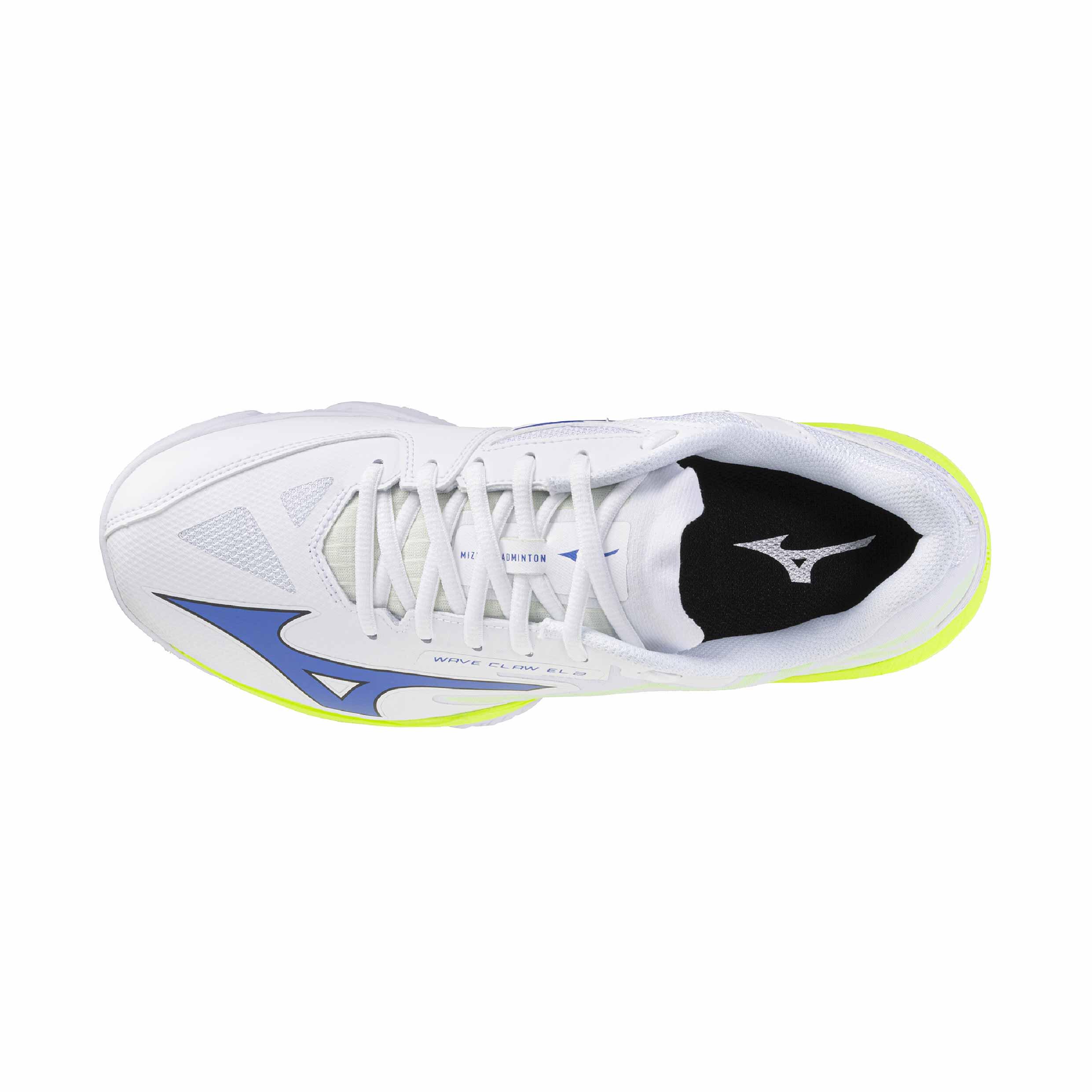 Badminton Shoe Wave Claw EL 2 (White/Blue/Yellow) (26SS) [Unisex]