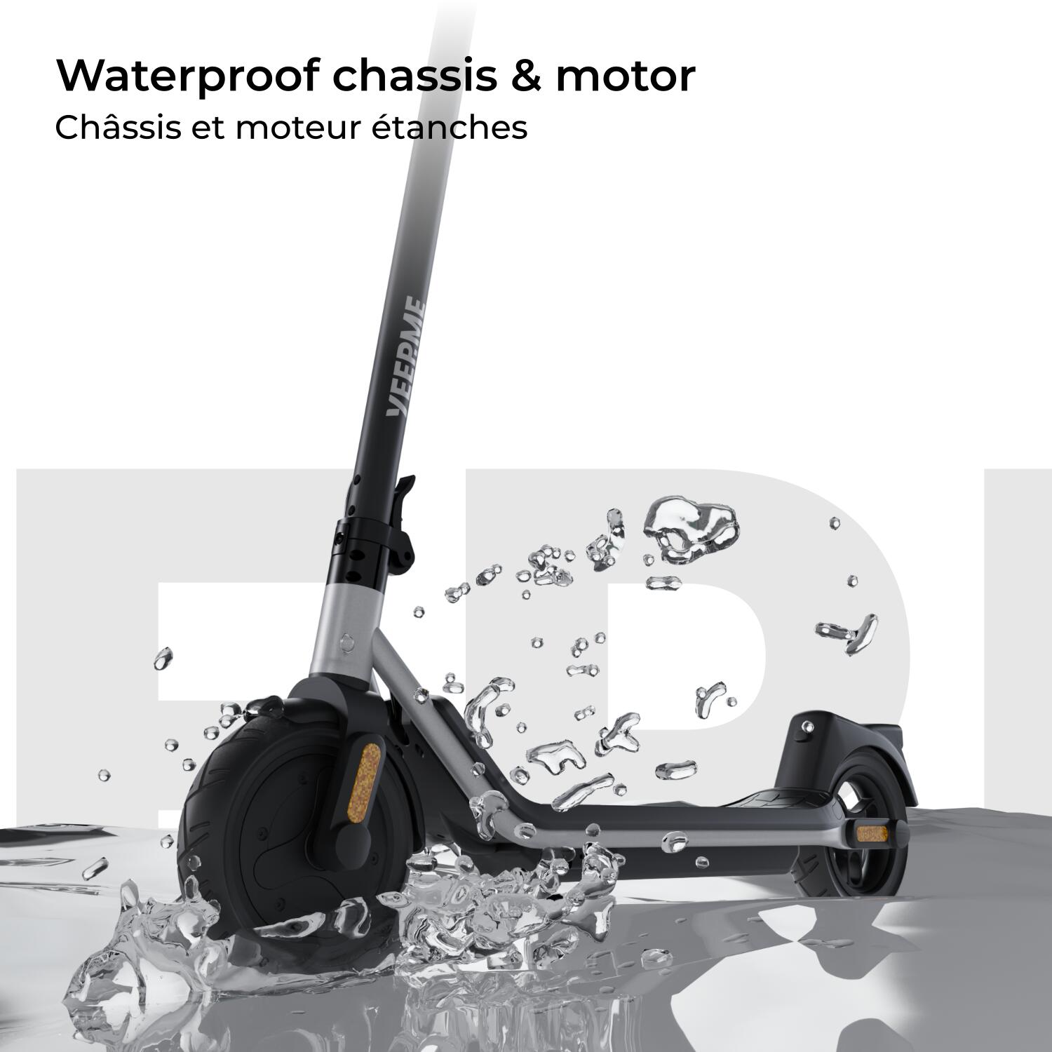 Trottinette électrique YEEP.ME 85a evo 30km 500W cligno NFC Appli - Gar 5 ans 5/7