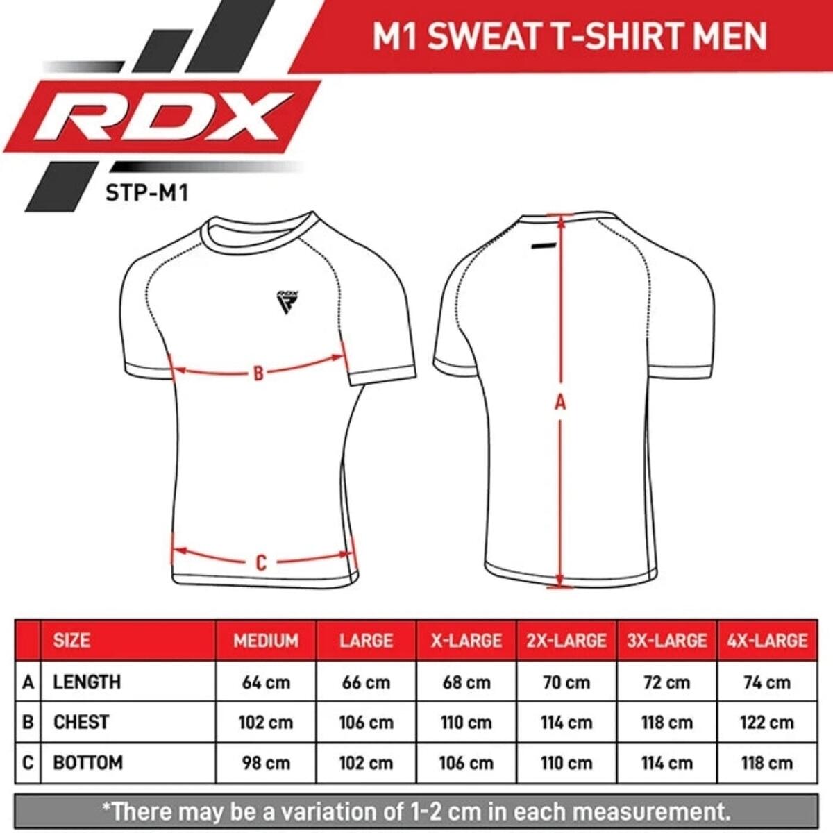 Heren trainingsshirt RDX M1 6/7