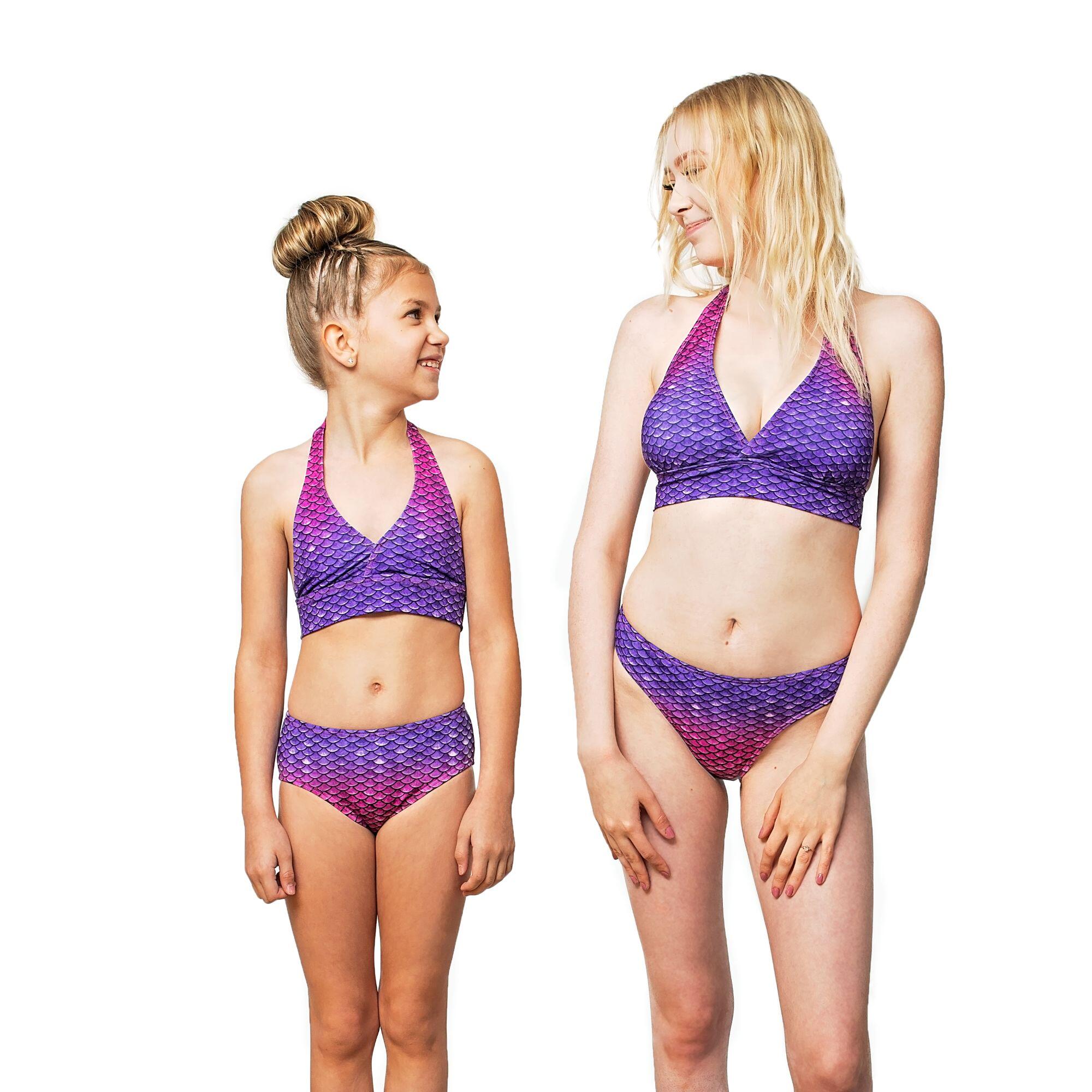 Bikini da sirena adolescenti e adulti Bali Blush JM 3/3