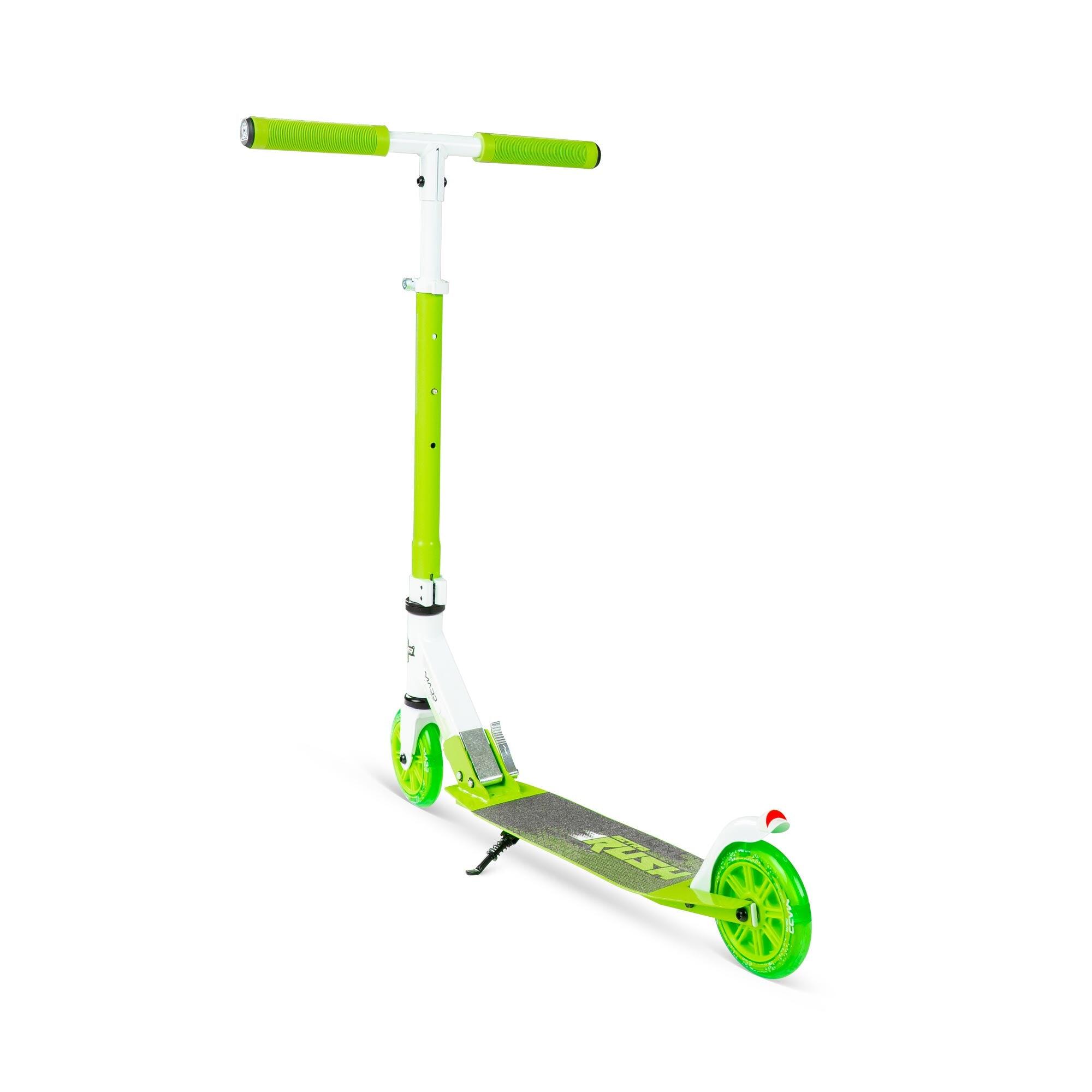 MGP Madd Gear Rush 125 Kinder Klapp Roller Scooter - 125 mm Rollen - Weiß Grün 3/7