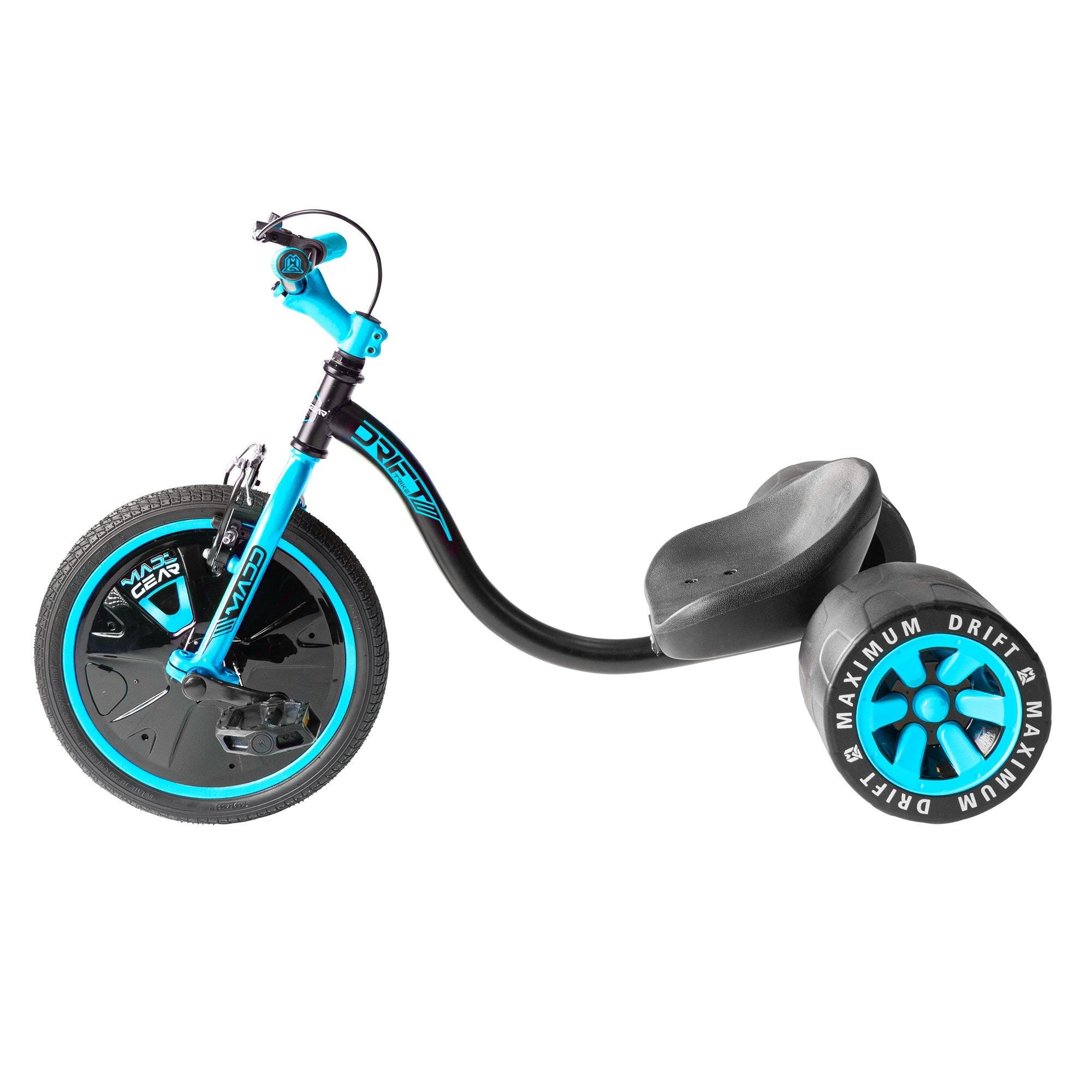 MGP Madd Gear Drift Trike Kinder Dreirad Kettcar Go-Kart 360° driften blau 2/5