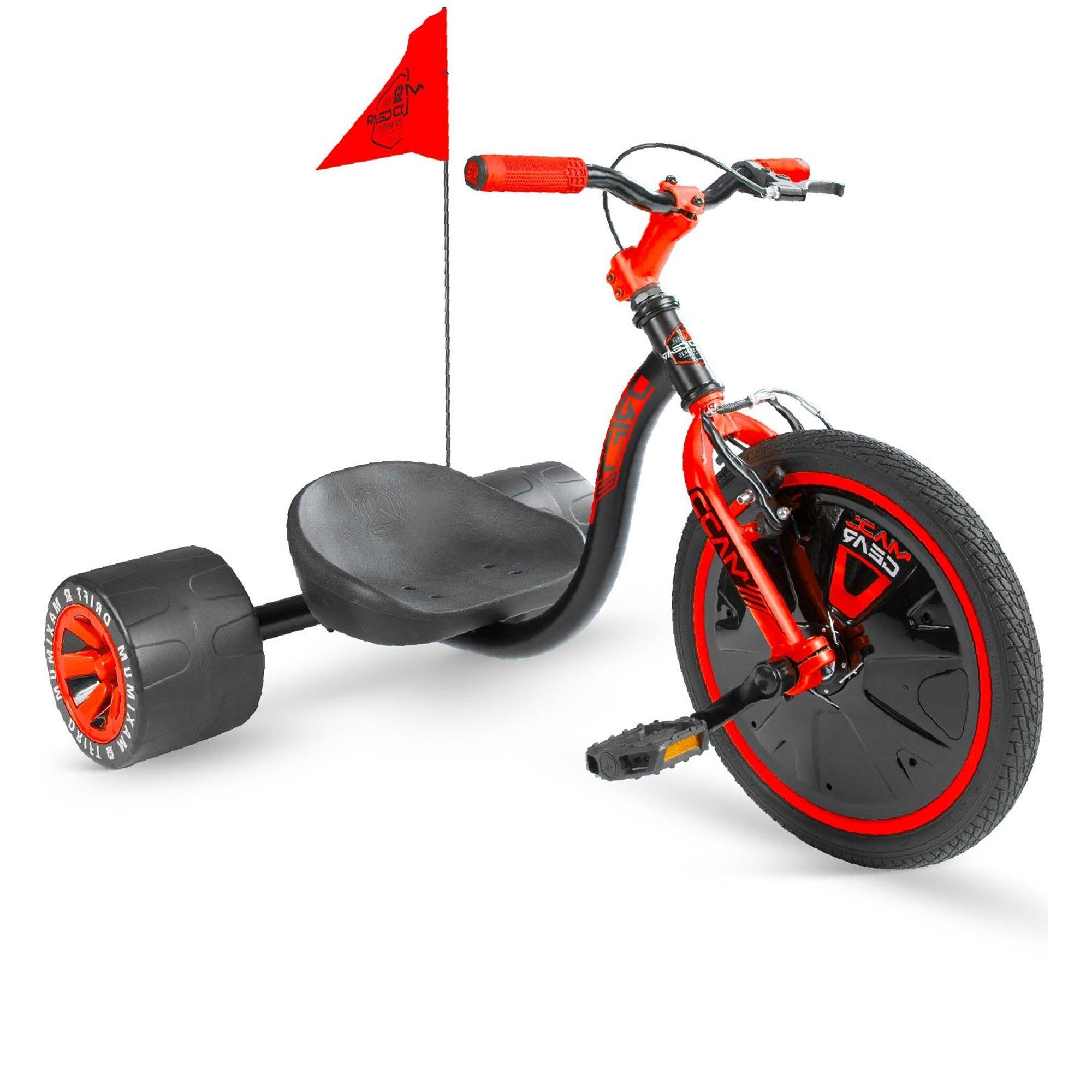 MGP Madd Gear Drift Trike Kinder Dreirad Go-Kart Kettcar 360° driften rot 4/5