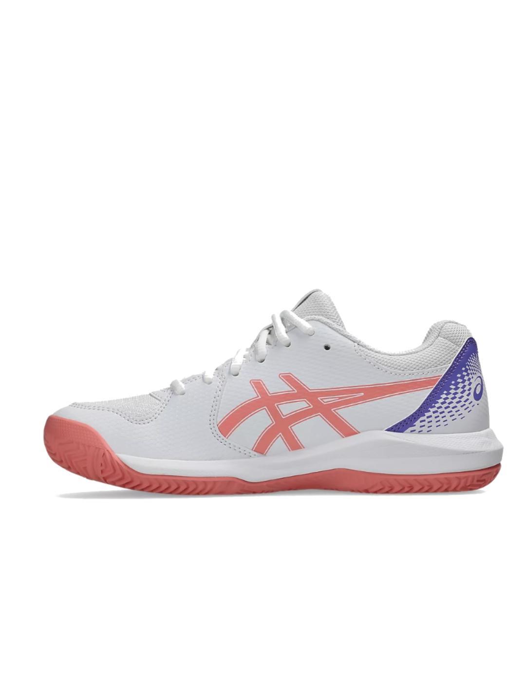 Chaussures pour femmes Asics Gel-Dedicate 8 Blanc. 2/7