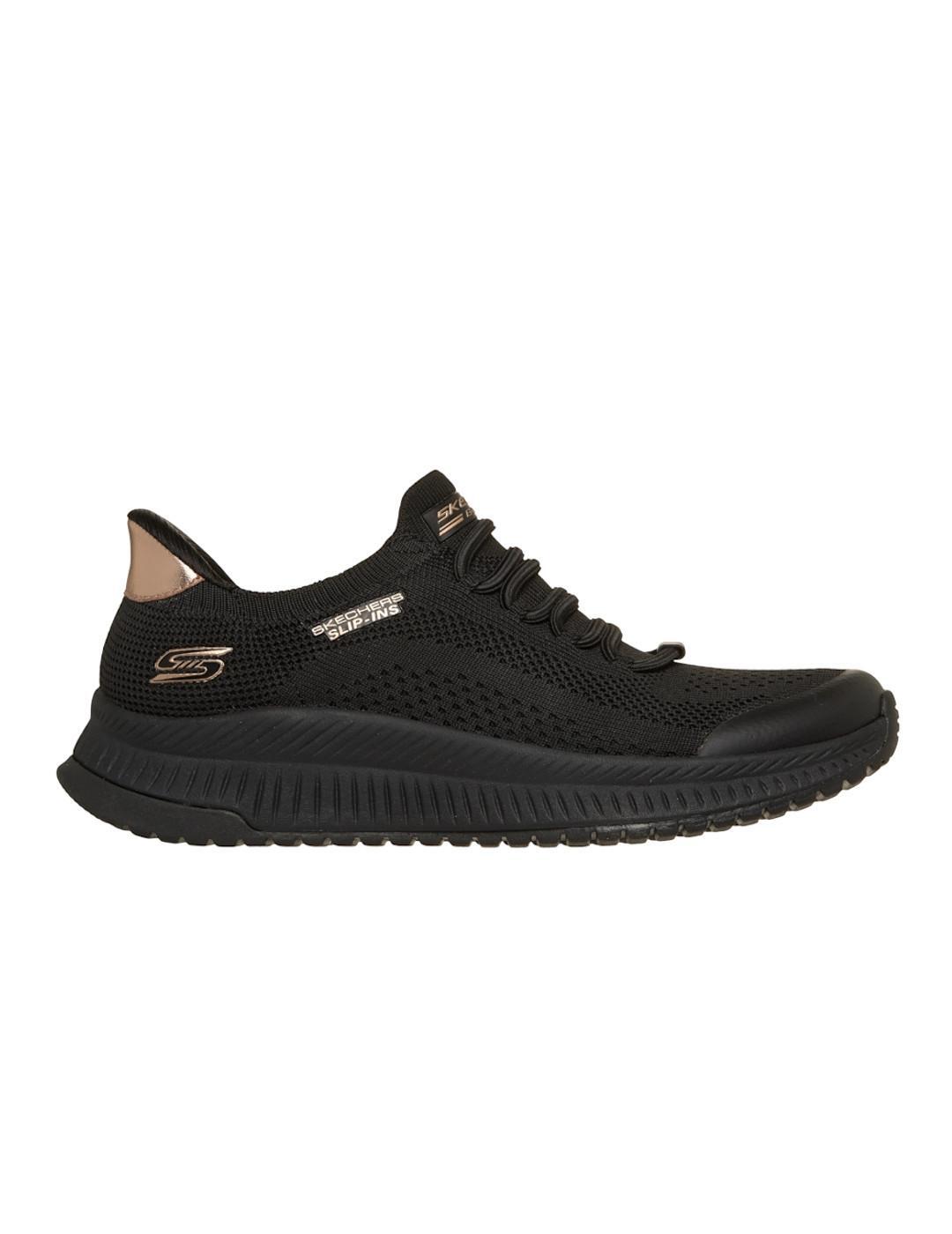 Chaussures pour Homme Skechers Bobs squad Noir 4/5