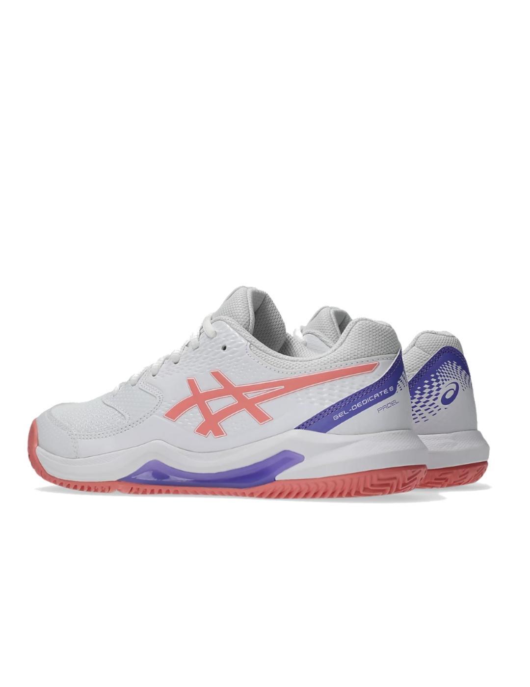 Chaussures pour femmes Asics Gel-Dedicate 8 Blanc. 4/7
