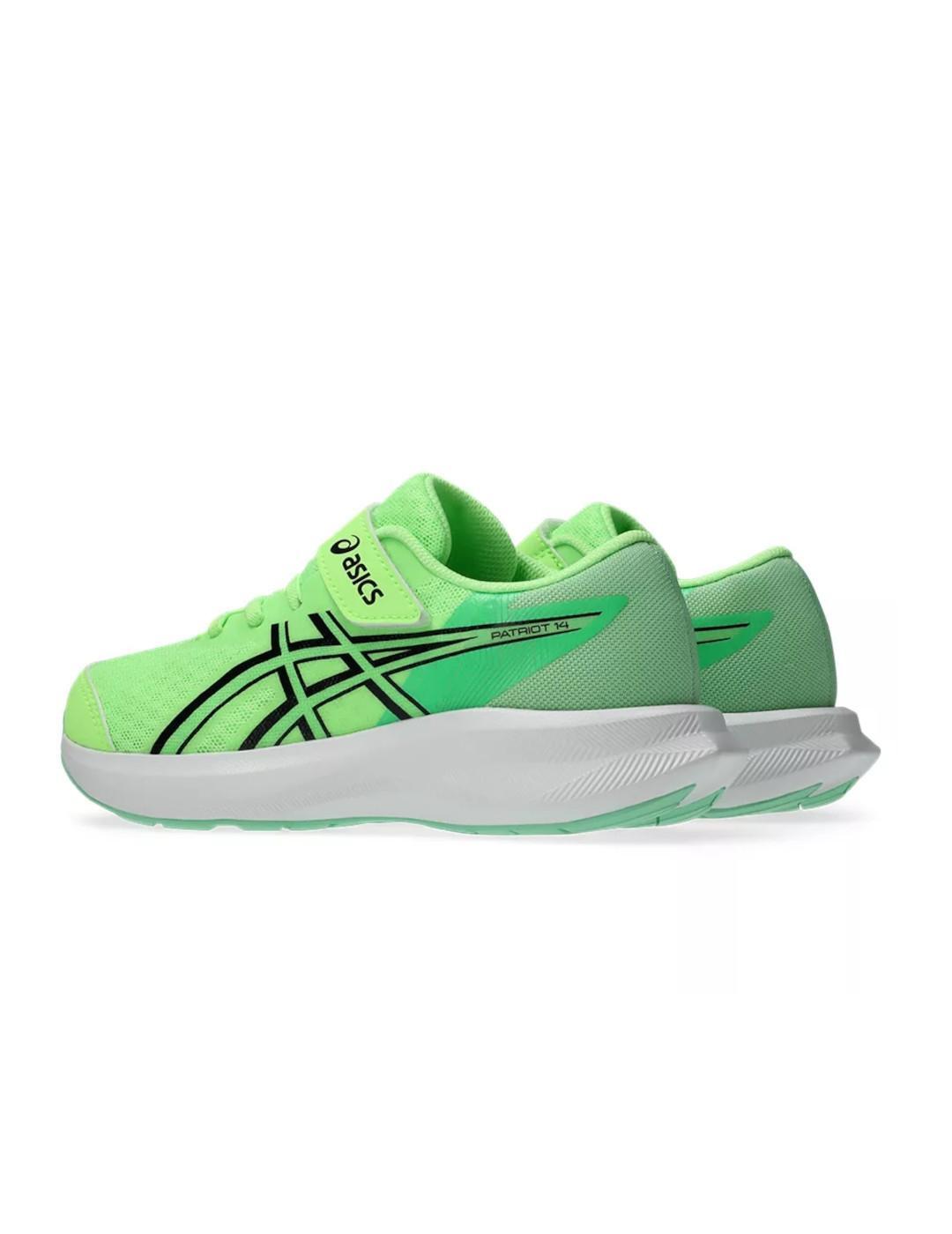 Tênis Masculinos Asics Patriot 14 ps Verde. 4/7