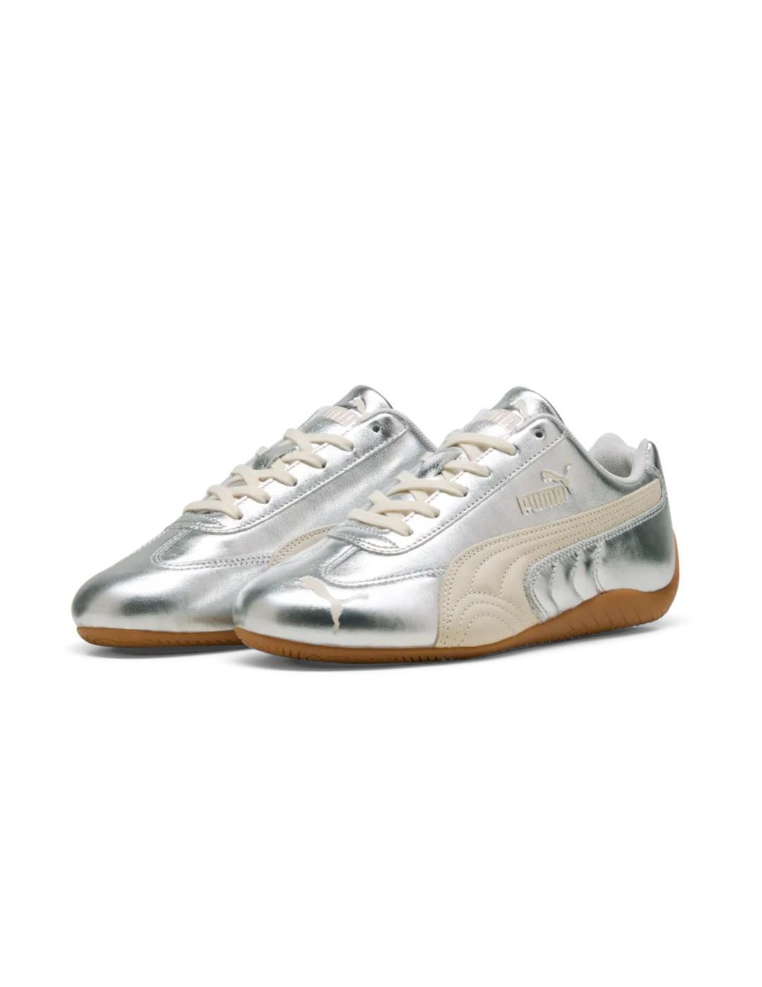 Sneakers da donna Puma Speedcat Argento 2/6
