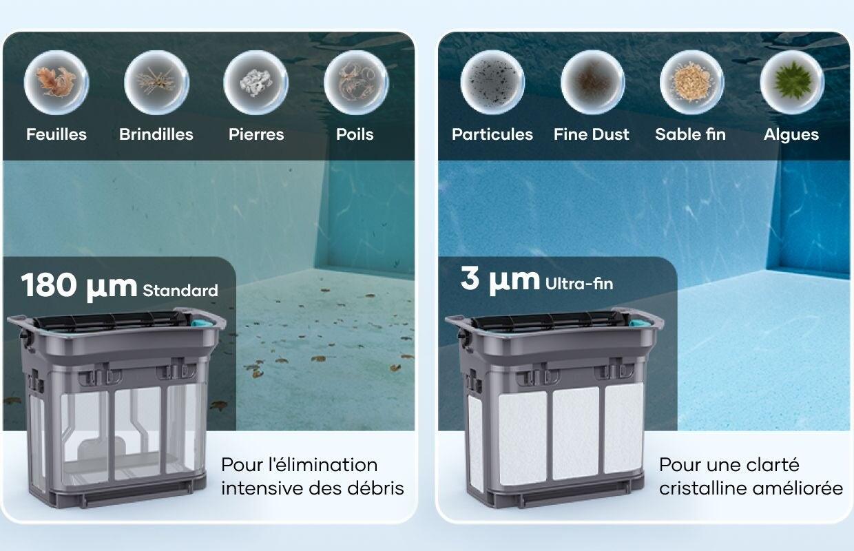 Aiper X1 Pro Max Robot Limpiafondos de piscina de batería sin cable 7/7