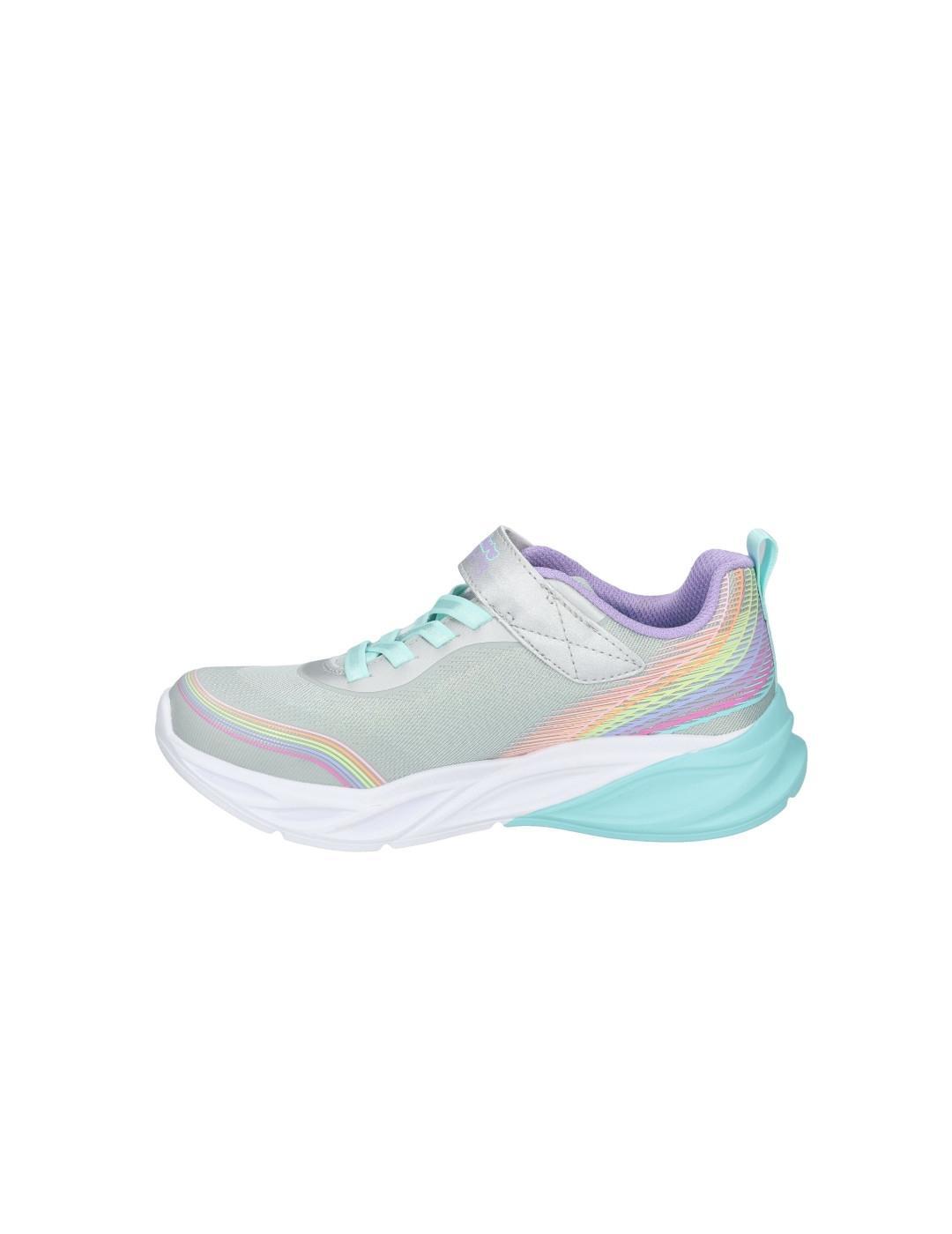 Tênis infantil Skechers S-lights cosmic glow Multicolor. 2/4