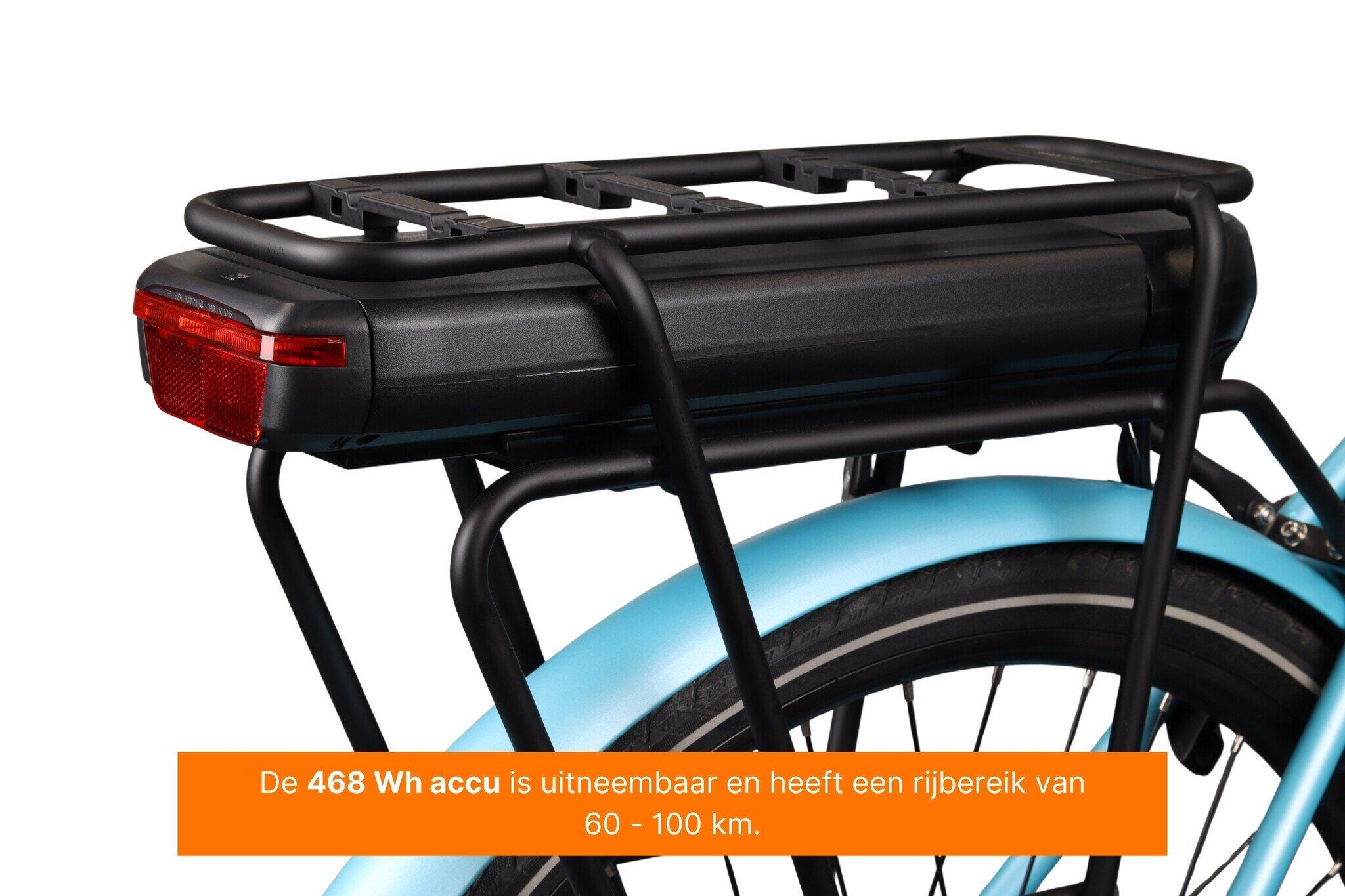 Altec Kratos Elektrische Transportfiets 28 inch Hydraulische Schijfrem 53cm 7v 2/7