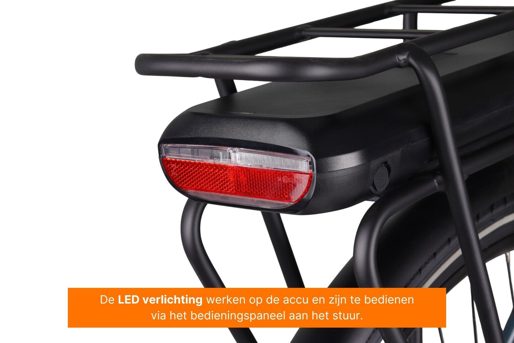 Altec Diamond Elektrische Damesfiets 28inch 53cm Hydraulische Schijfrem 7v 4/7
