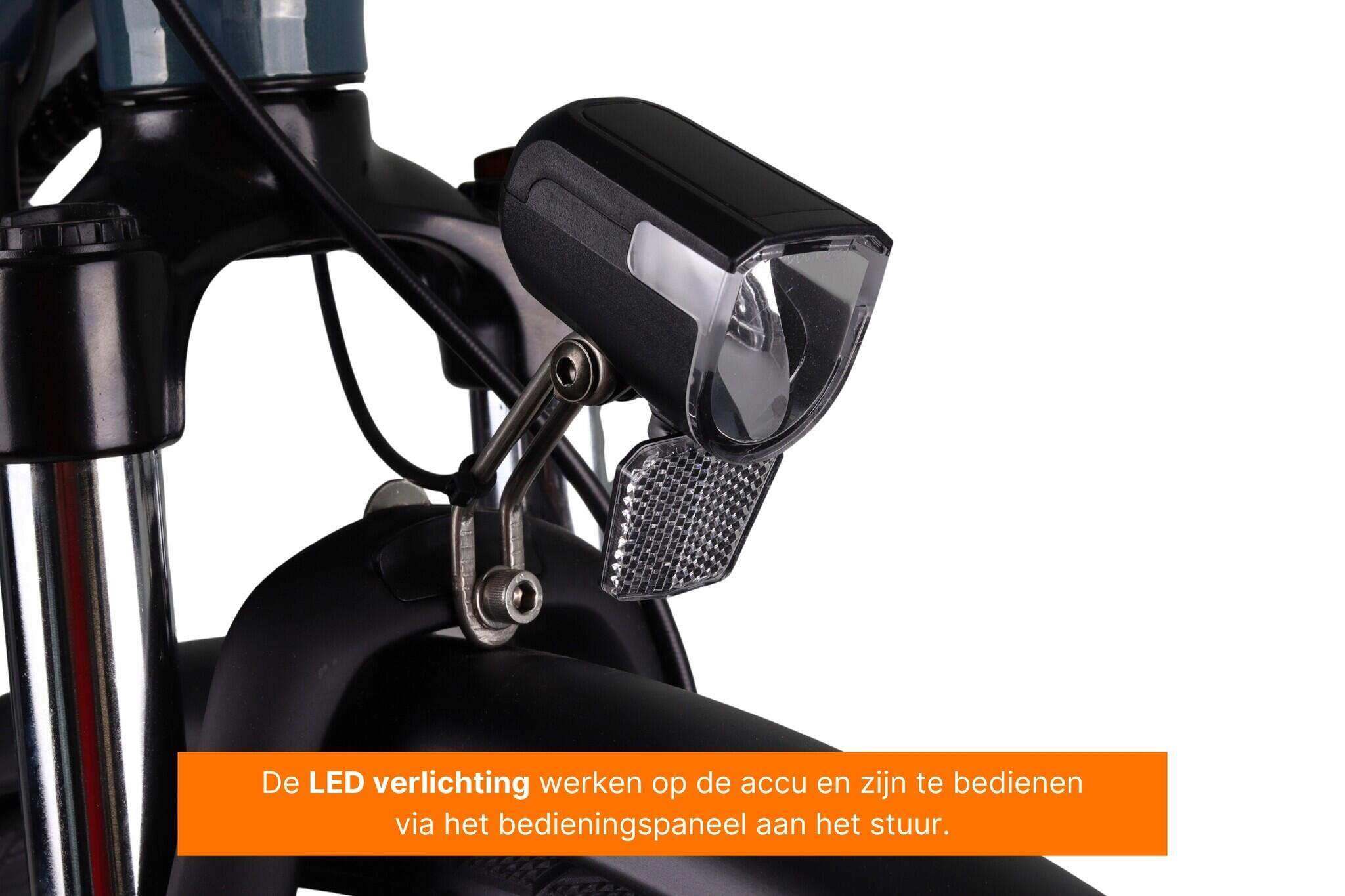Altec Diamond Elektrische Damesfiets 26 inch 44cm Hydraulische Schijfrem 7v 5/7