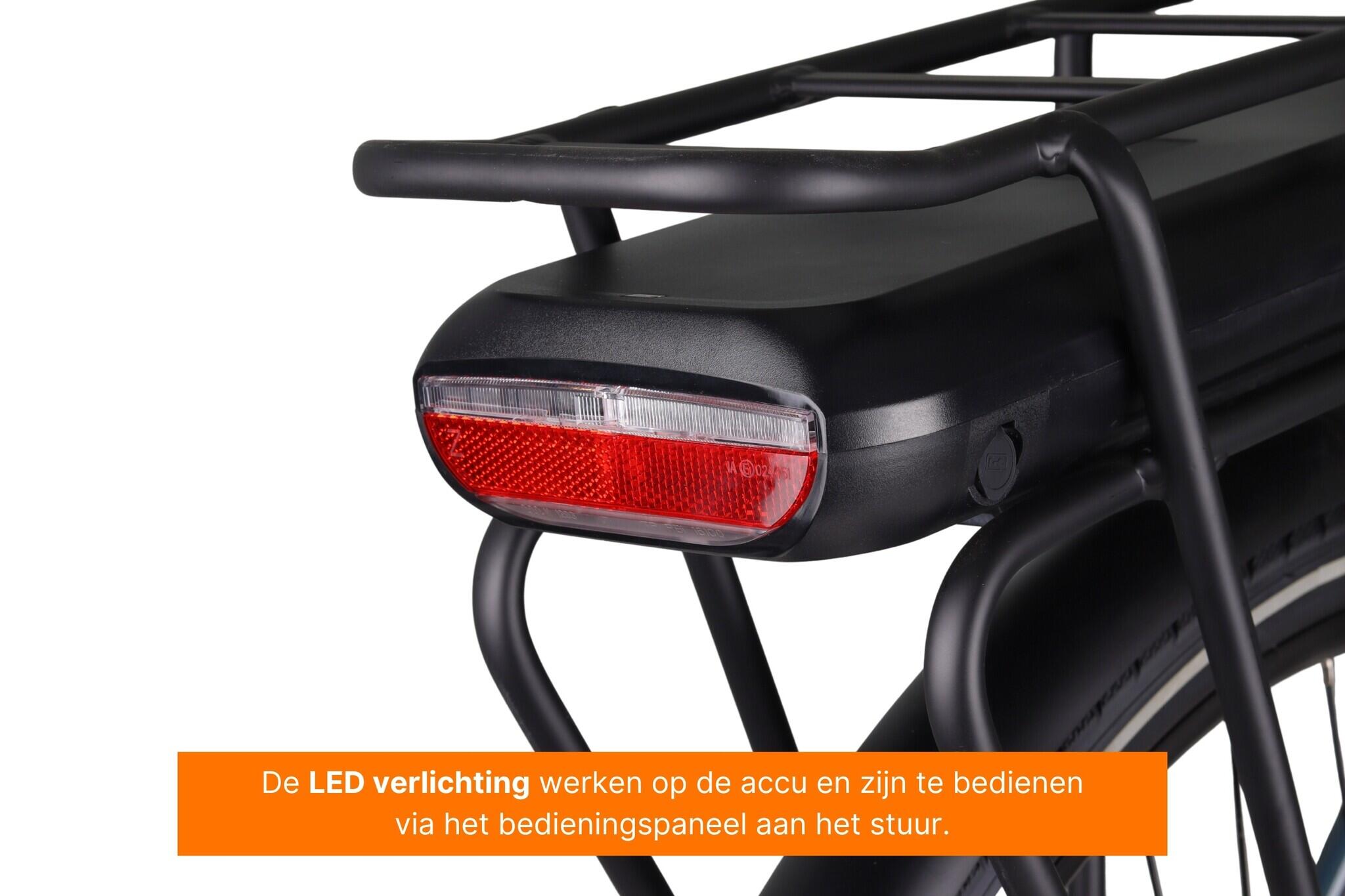 Altec Diamond Elektrische Damesfiets 28inch 53cm Hydraulische Schijfrem 7v 4/7