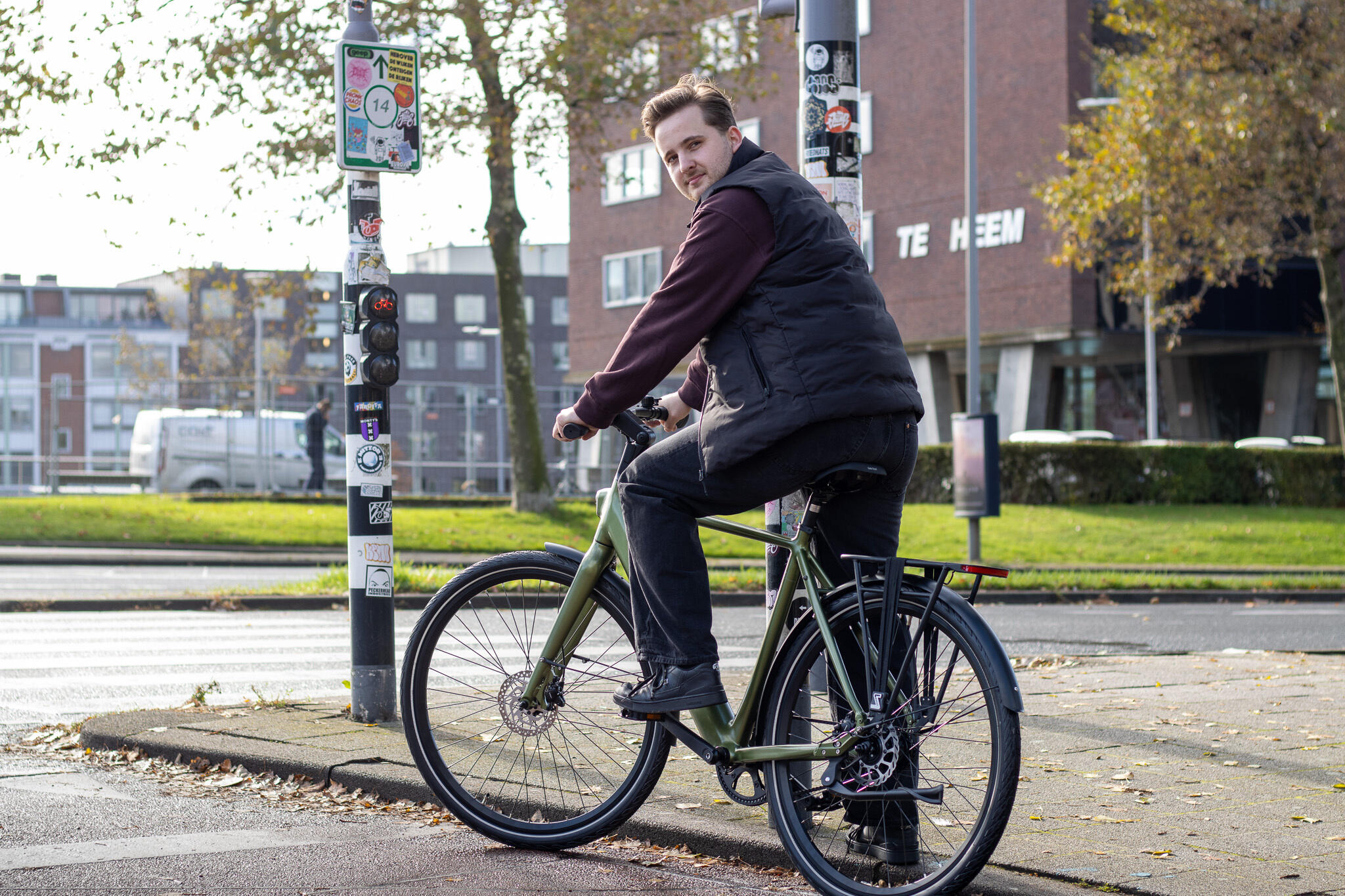 Altec Blitz Elektrische Herenfiets 28inch Zwart 55cm 5/7