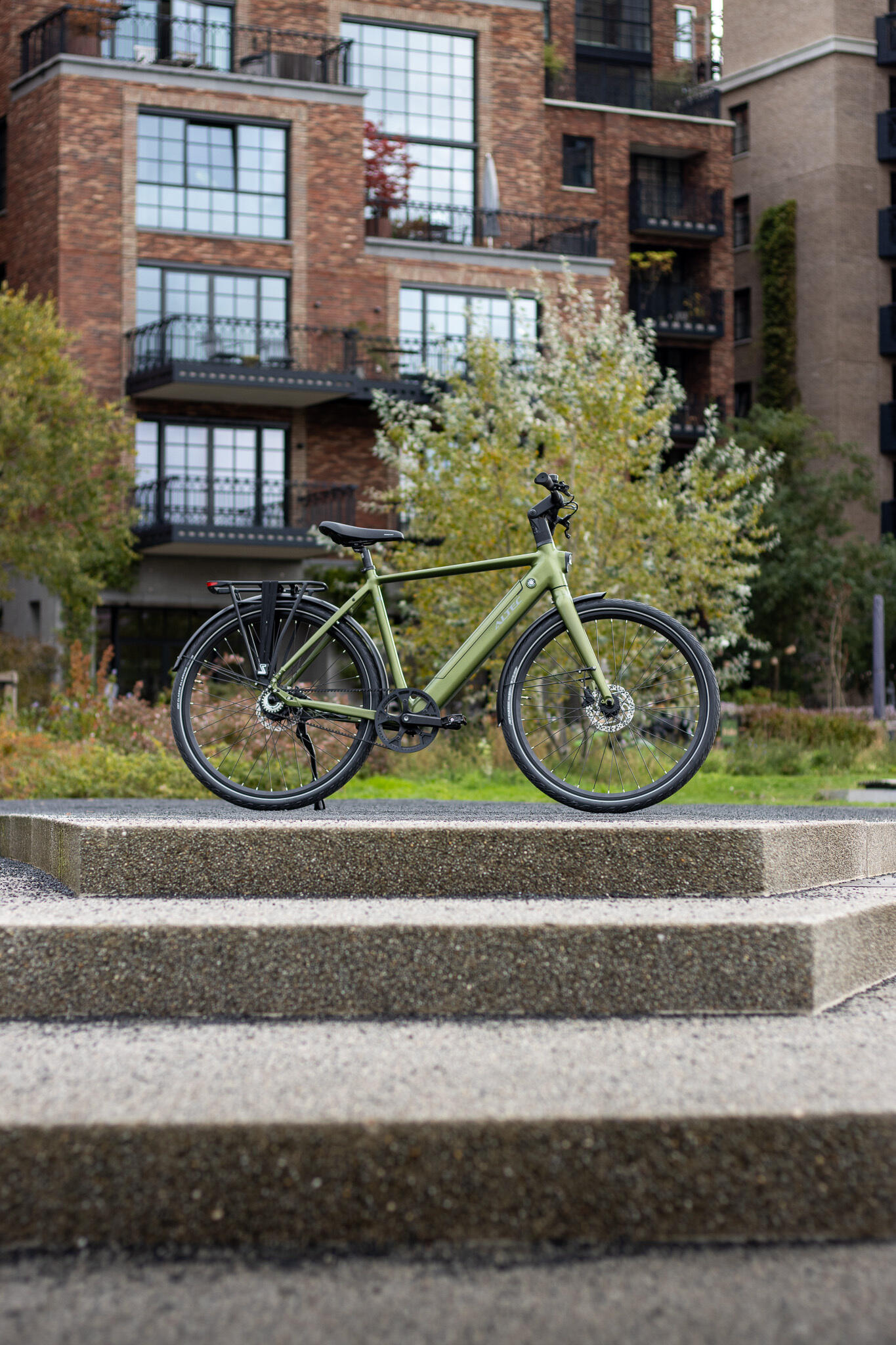 Altec Blitz Elektrische Herenfiets 28inch Zwart 55cm 7/7