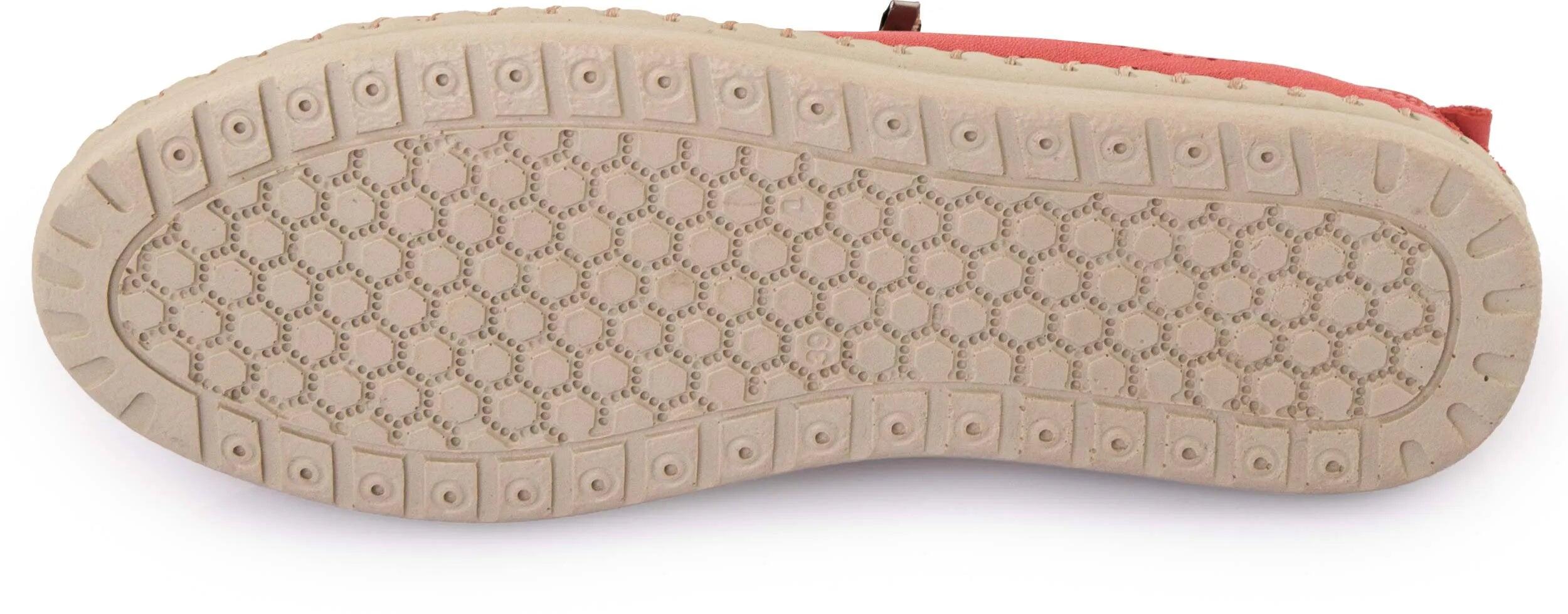 Zapatillas mujer piel Nell Perform - Flor Rosa 5/7