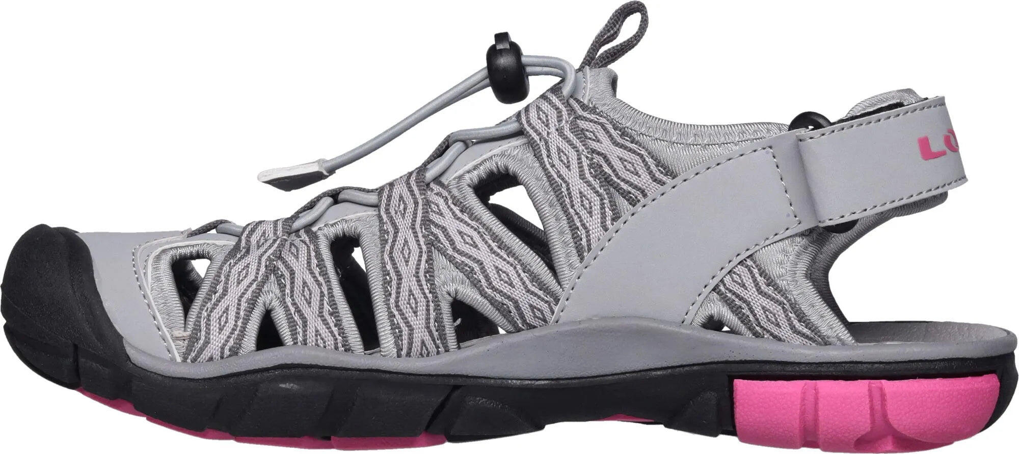 Loap Acona Damen Sandalen Grau-Rosa 3/6