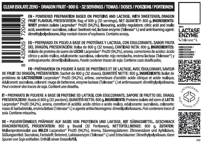 LIFE PRO CLEAR ISOLATE ZERO 800G 2/5